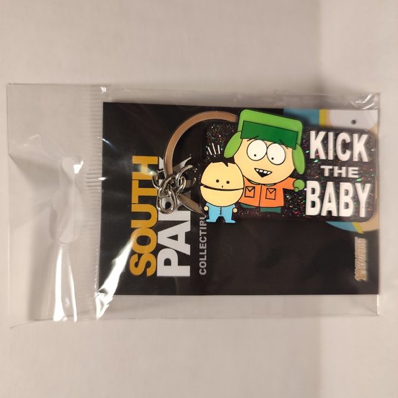 South Park Kyle and Ike Metal Keychain - Picture 3 of 3